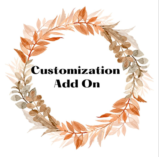 ADD ON - add on for pre/post-purchase nail set, small customization to existing designs
